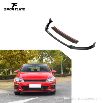 MK7.5 Carbon Fiber Front Air Lip Chin Body Kit for VW Golf7.5 GTI 2017-2019